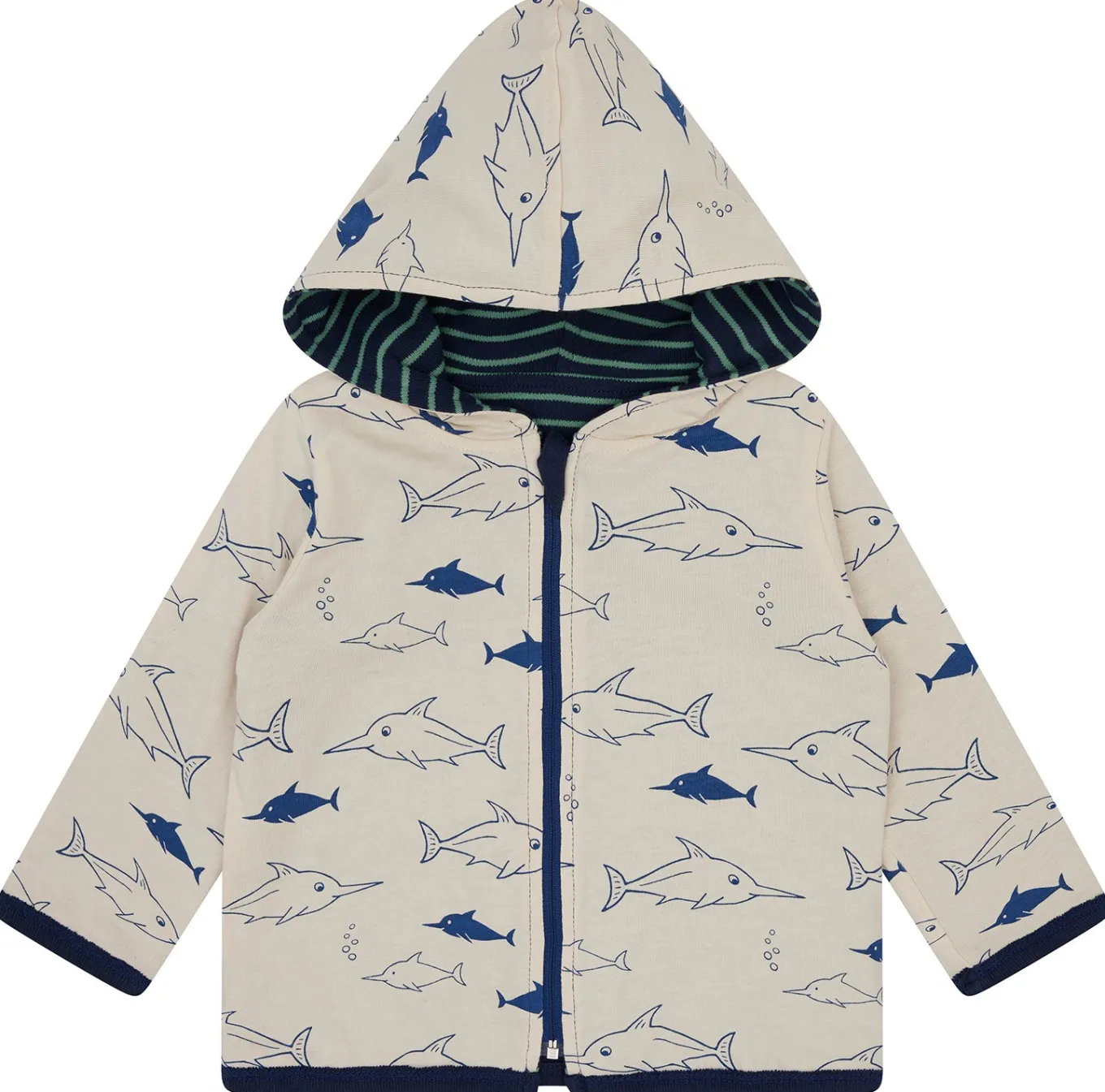 Wendejacke mit Kapuze