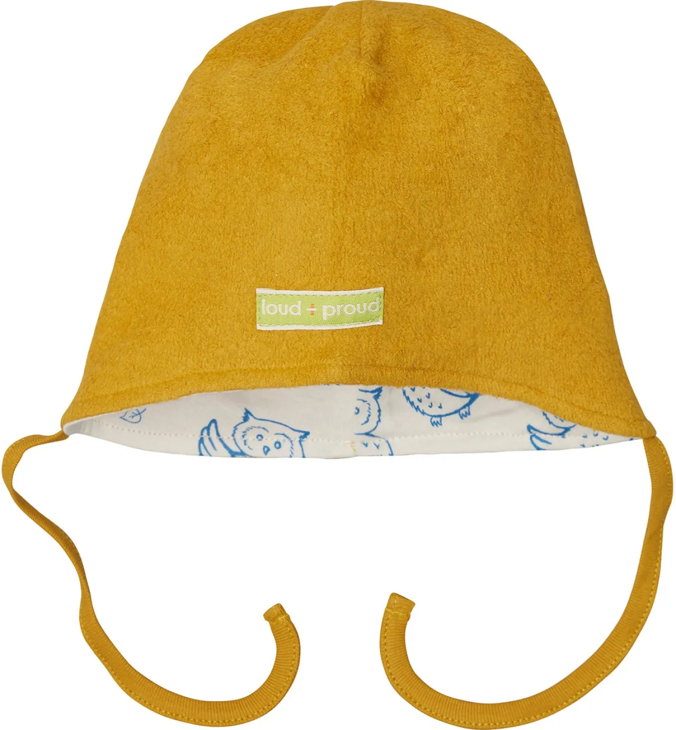 Wendemütze aus Baumwoll-Fleece