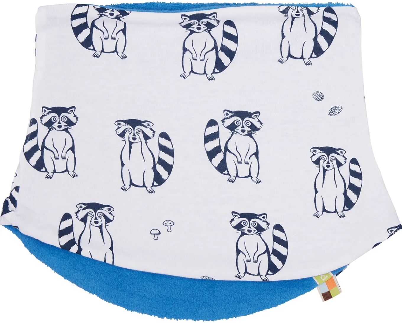 Wende-Schlauchschal aus Baumwoll-Fleece
