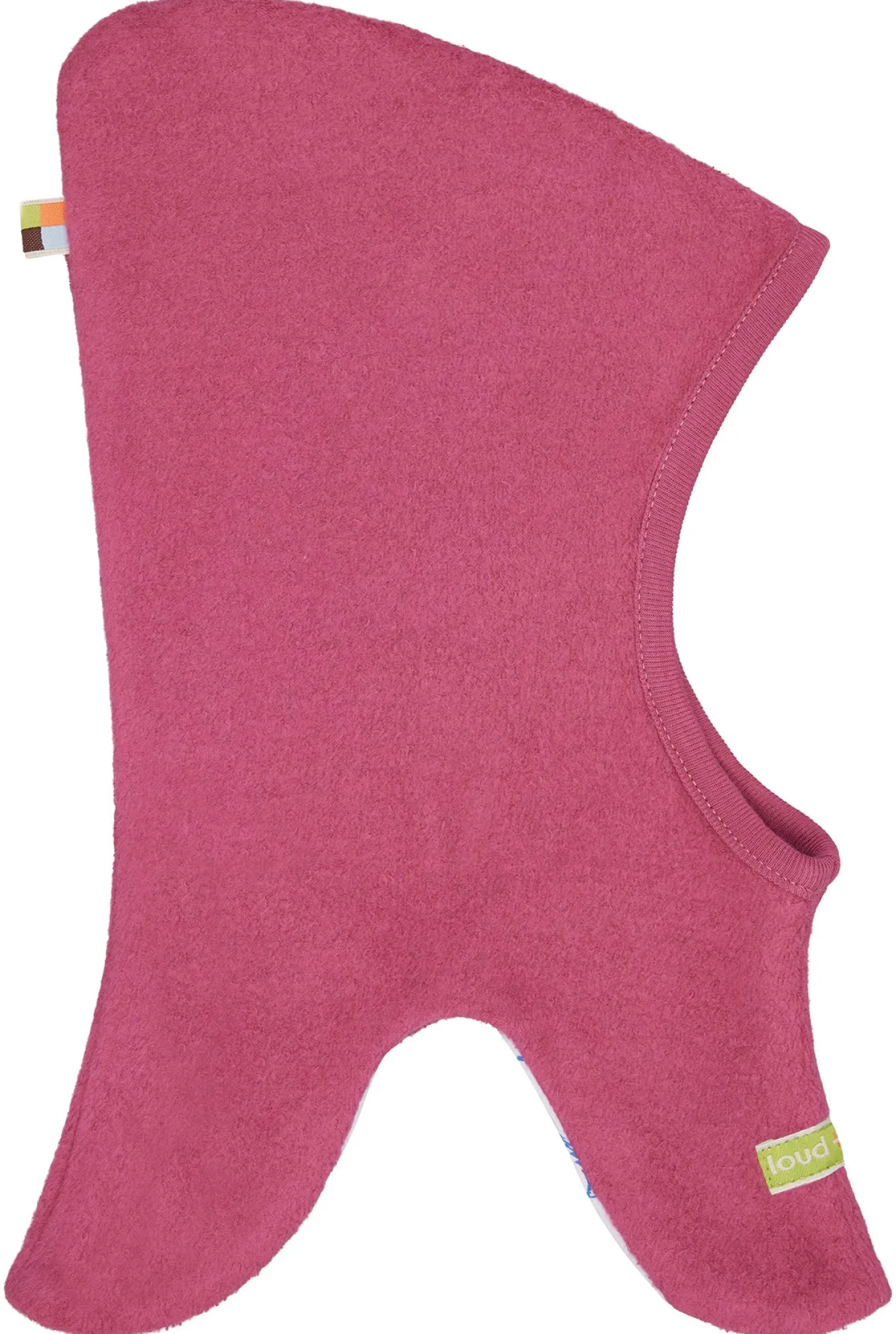 Wende-Schlupfmütze aus Baumwoll-Fleece